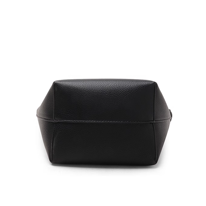 QAITV Metal Lock Bucket Bag