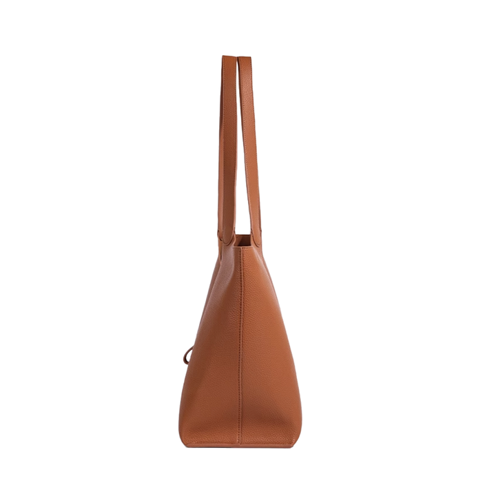 RALLO Leather Oversized Tote Bag