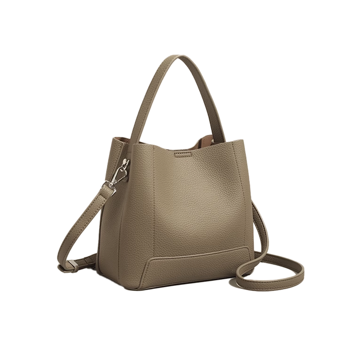 RBOVE Leather Bucket Bag