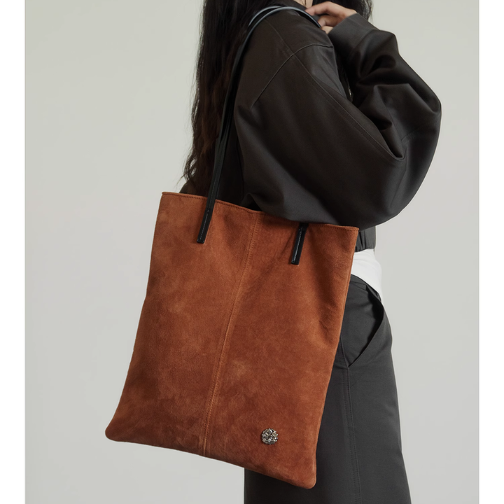 RONAD Suede Tote Bag