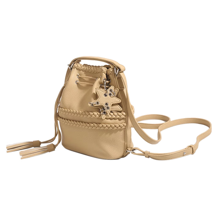 RUNCO Leather Buckled Bag