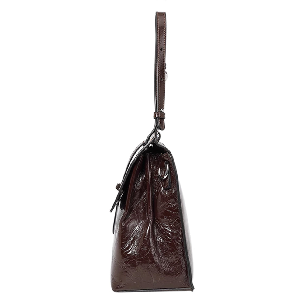 SETUI Metal Lock Tote Bag