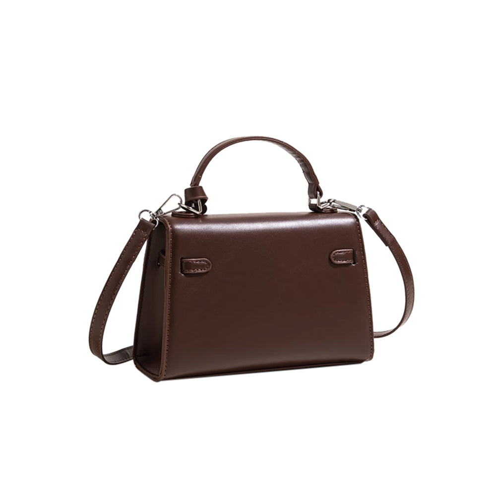TAVOT Metal Lock Tote Bag