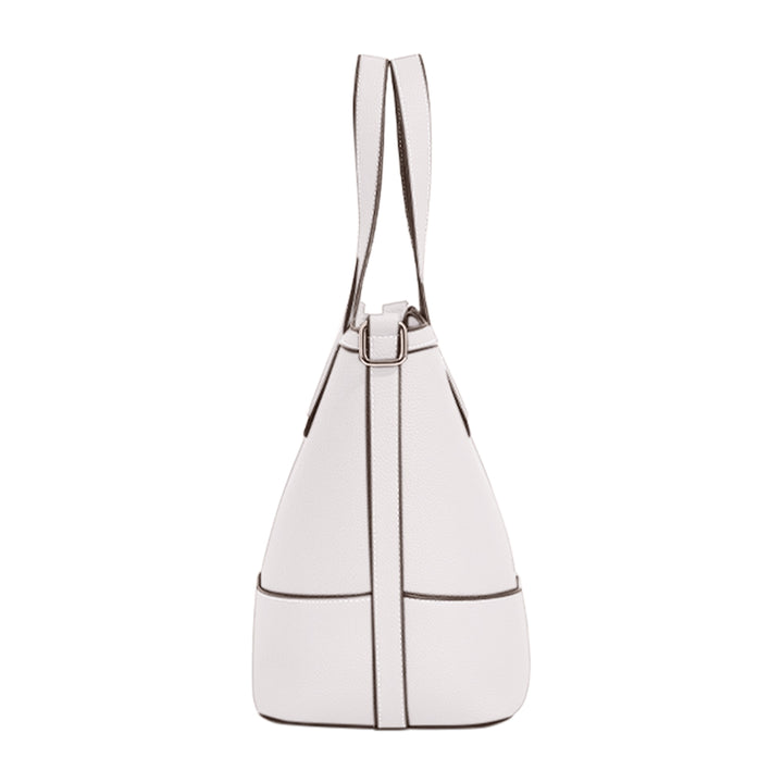 TOCRE Leather Bucket Bag