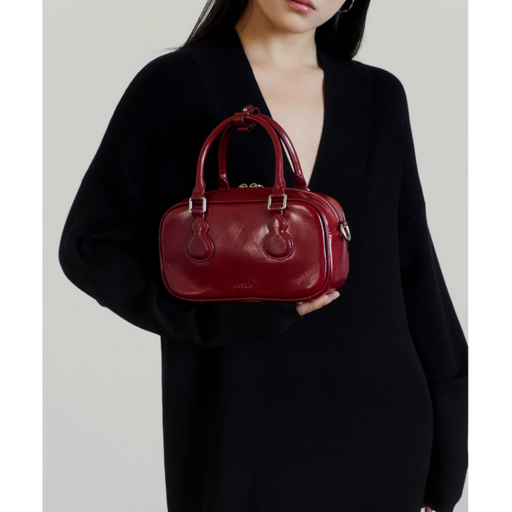 UTVIL Patent Leather Tote Bag