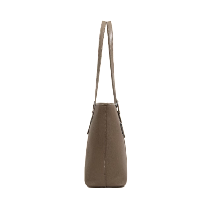 VERAC Leather Oversized Tote Bag