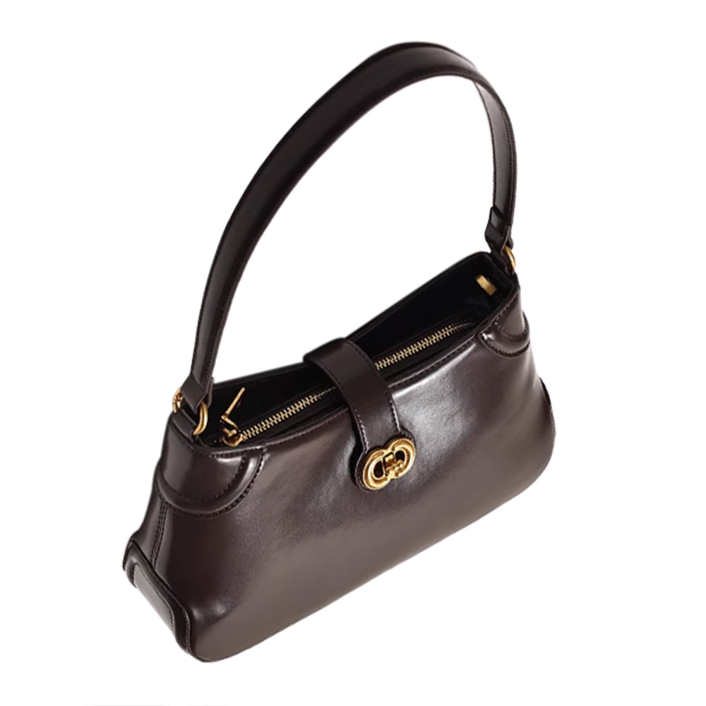 VERUL Metal Lock Tote Bag