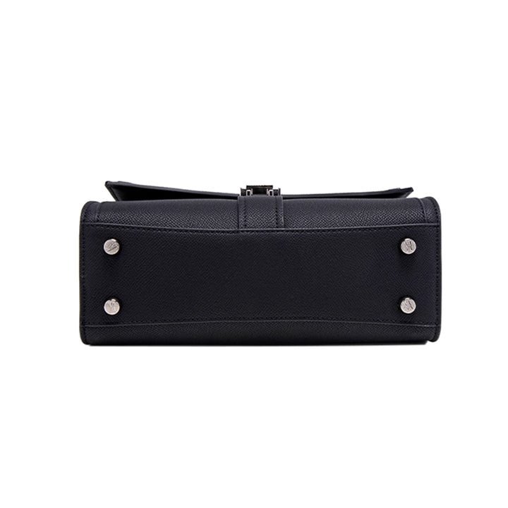 VOSEY Metal Lock Tote Bag