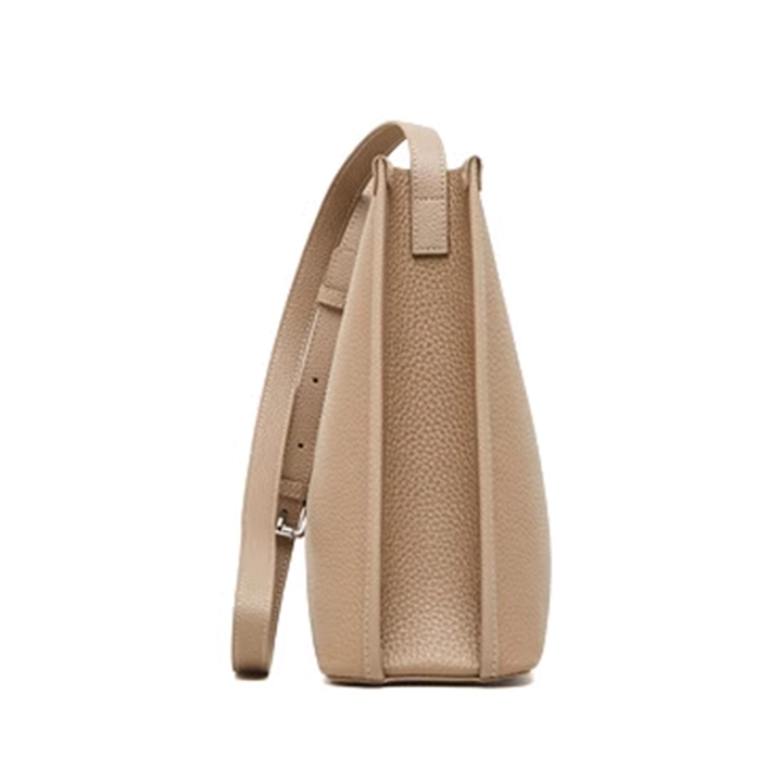 VUDYA Metal Lock Bucket Bag