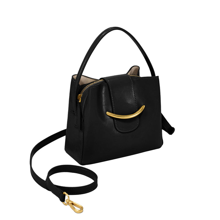 VUHRO Buckled Bucket Bag