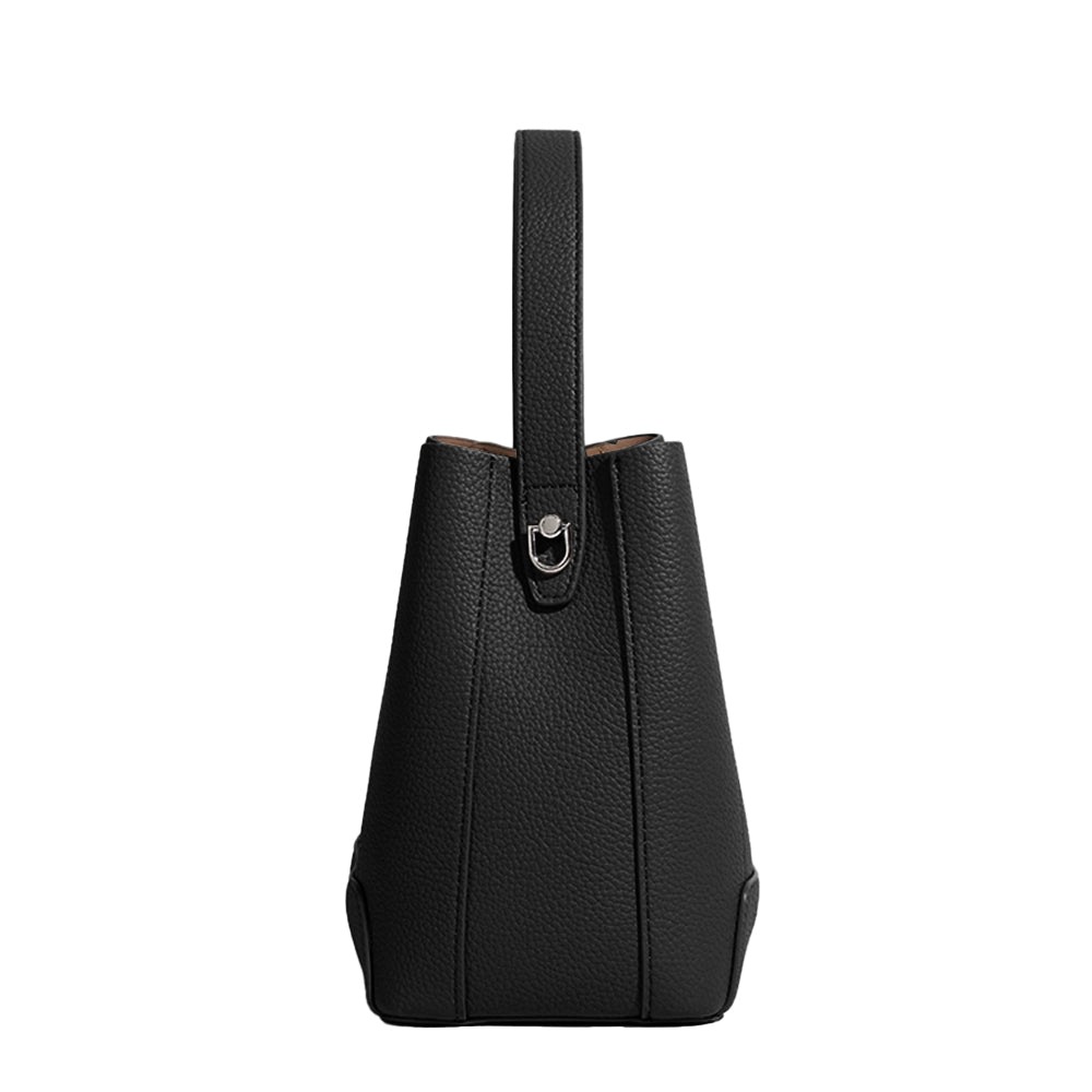 VUTBI Leather Bucket Bag