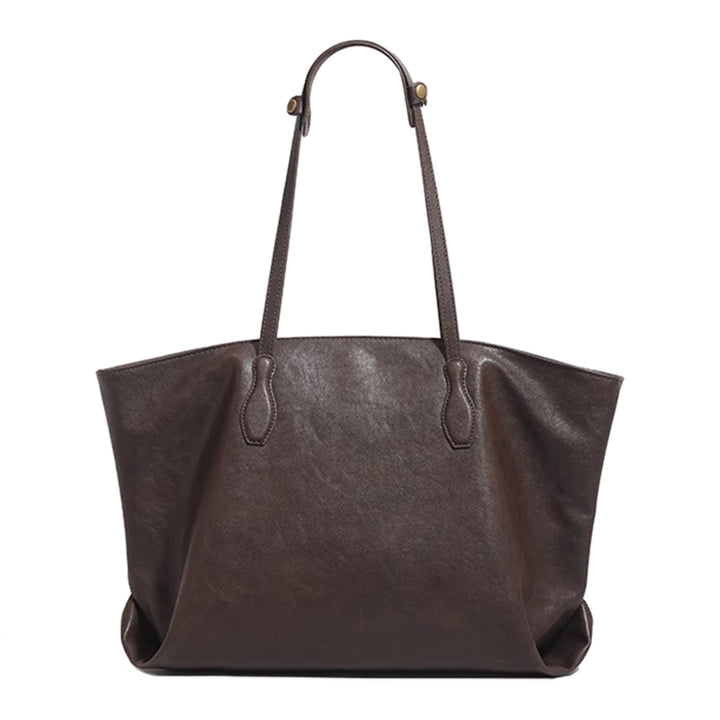 XUTHA Leather Oversized Tote Bag