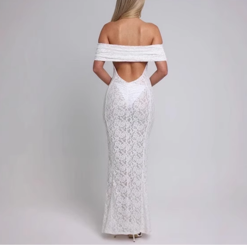 COVTA Off-Shoulder Long Dress