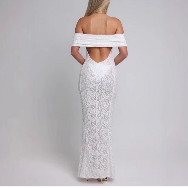 COVTA Off-Shoulder Long Dress