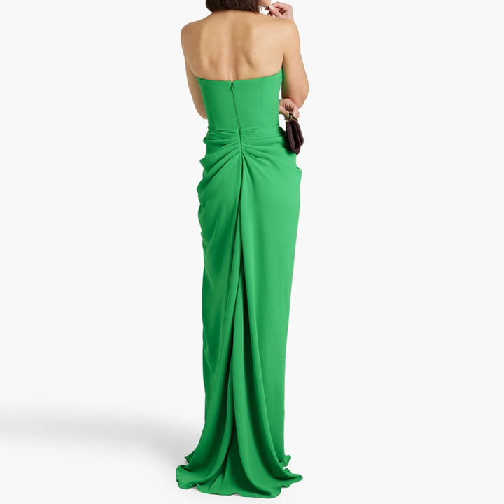 DELBA Slip Tube Evening Dress Gown