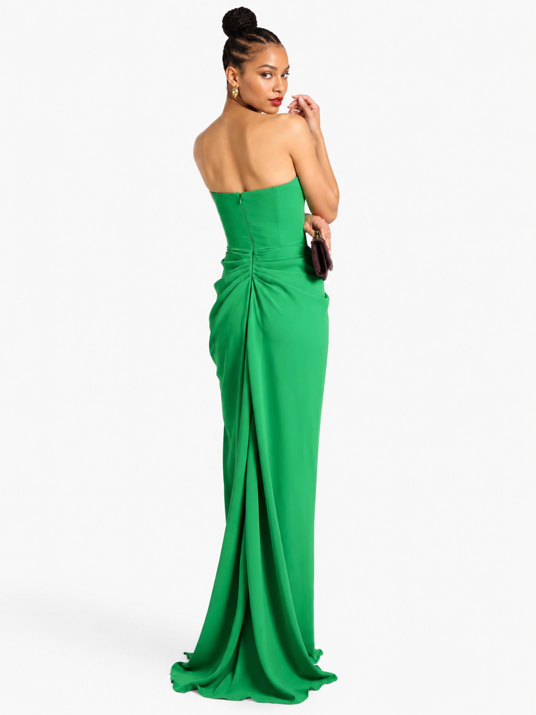 DELBA Slip Tube Evening Dress Gown