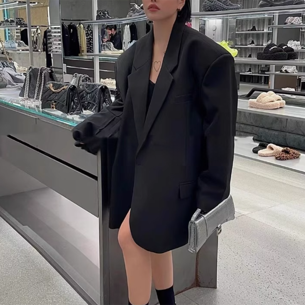 JESAG Lapel Oversized Blazer