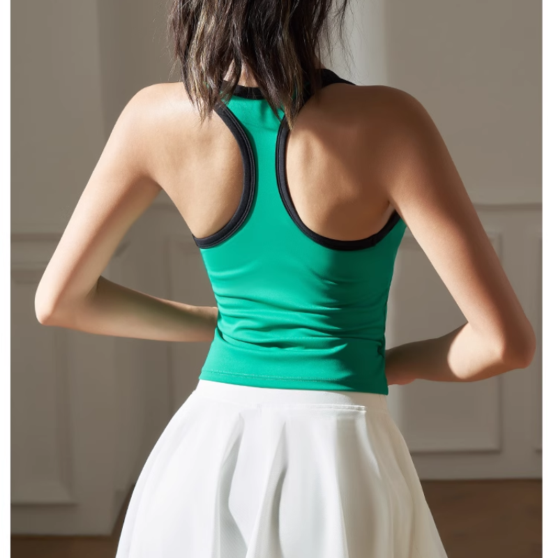 KARLA Yoga Pilates Bi-Color Fitted Sports Bra