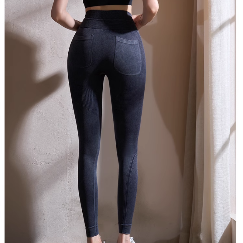 KAYTE Yoga Pilates Dri-Fit Fitted Stretch Leggings