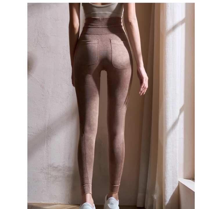 KAYTE Yoga Pilates Dri-Fit Fitted Stretch Leggings
