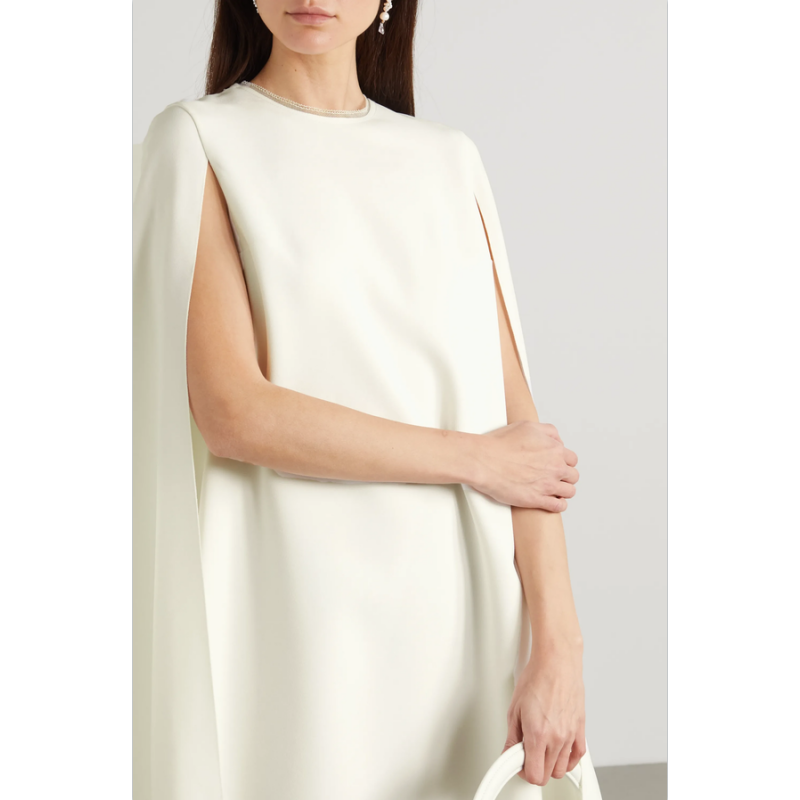 LEISU Cape Evening Dress Gown