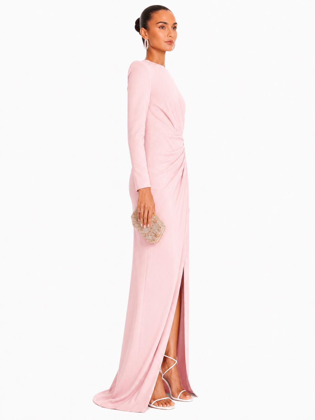 LOVAN Slip Evening Dress Gown