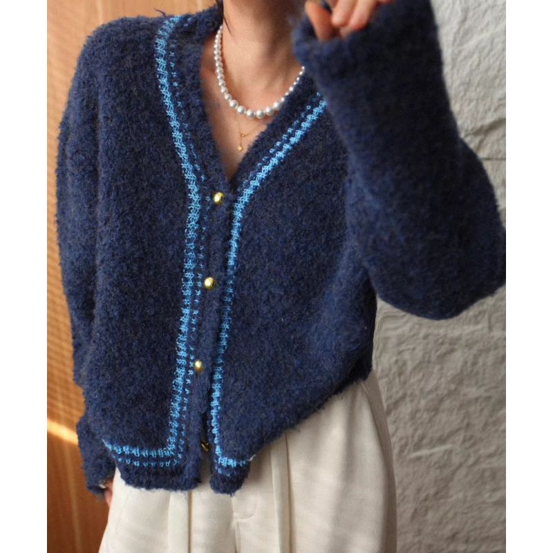 LUSCA V Neck Knitwear Cardigan