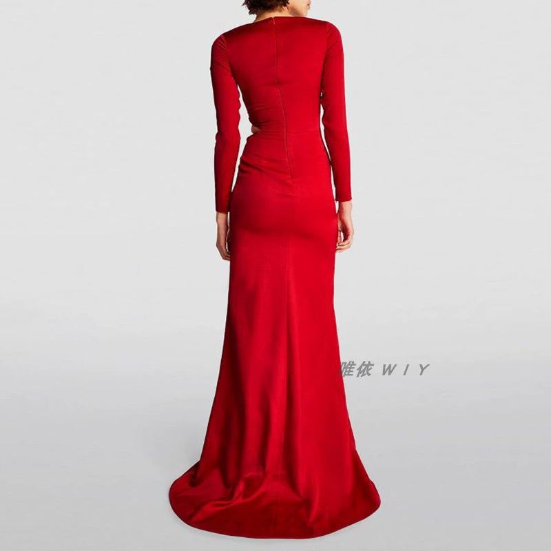 NAVIR Cut Out Evening Dress Gown