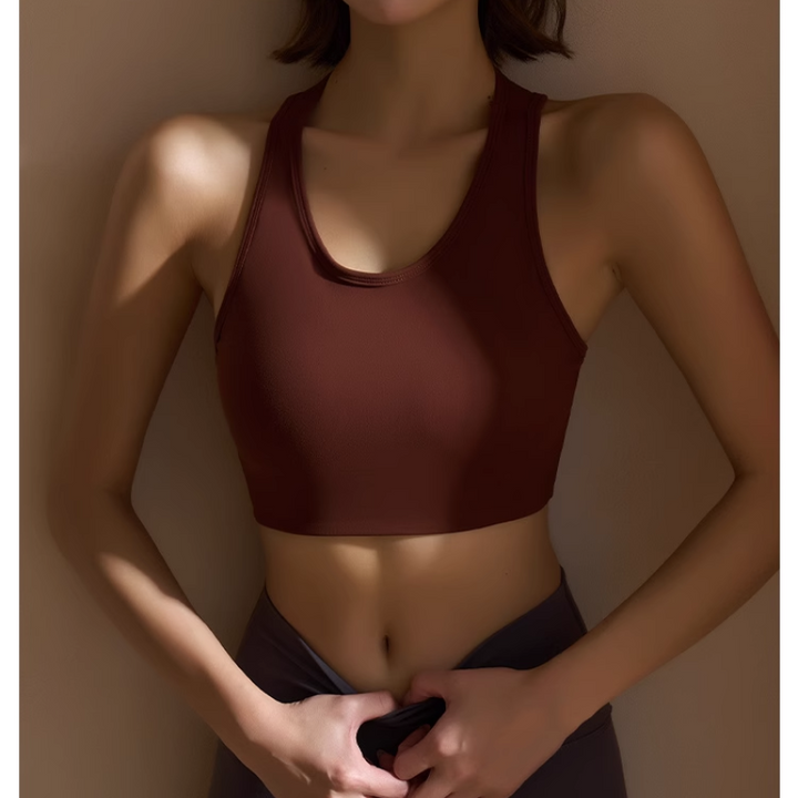 NUCKI Yoga Pilates Cut Out Fitted Sports Bra