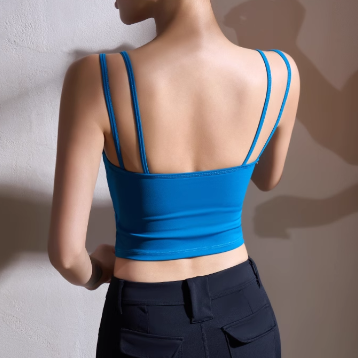 RAOTI Yoga Pilates Cut Out Fitted Sports Bra