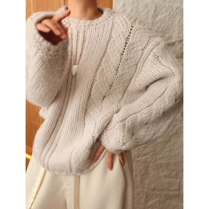 RETVO Oversized Knitwear-sweater