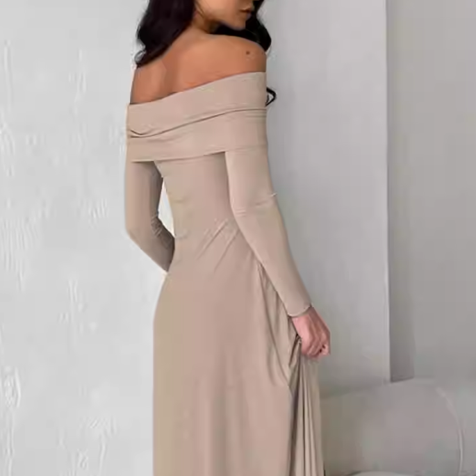 ROTGA Off-Shoulder Maxi Dress