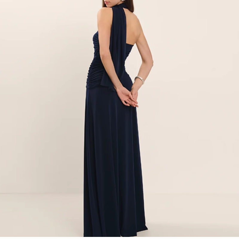 ROVSE Off-Shoulder Evening Dress Gown
