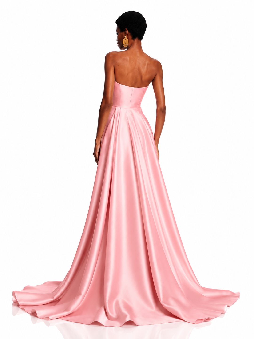 RUCIY Tube Maxi Evening Dress Gown