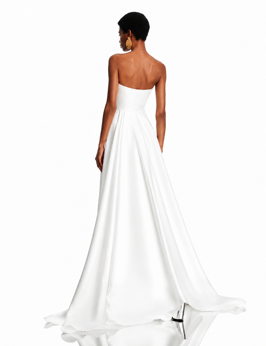 RUCIY Tube Maxi Evening Dress Gown