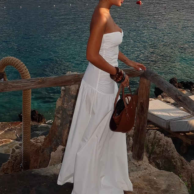 RUCLE Cut Out Maxi Dress