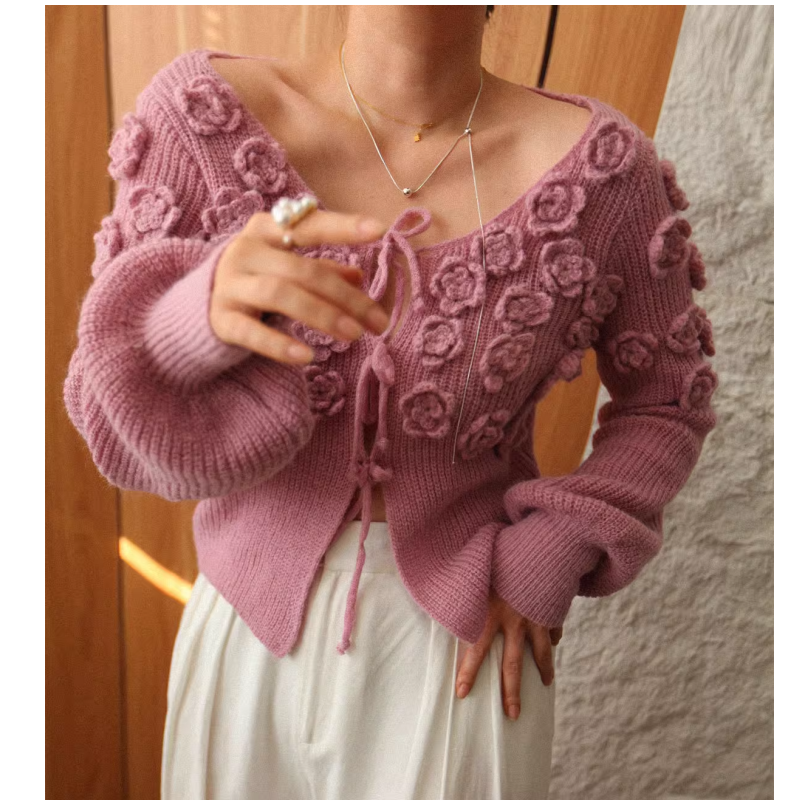 SVOTI Flower Knitwear Sweater