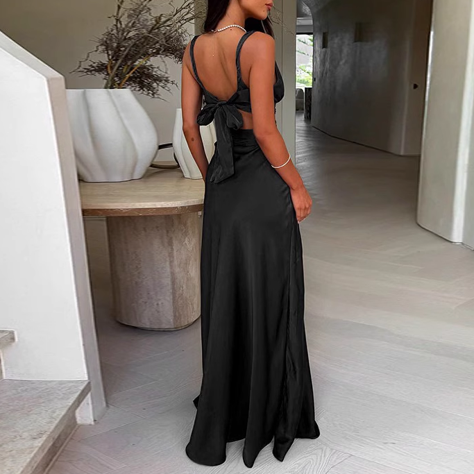 TEDAV Cut Out Maxi Dress