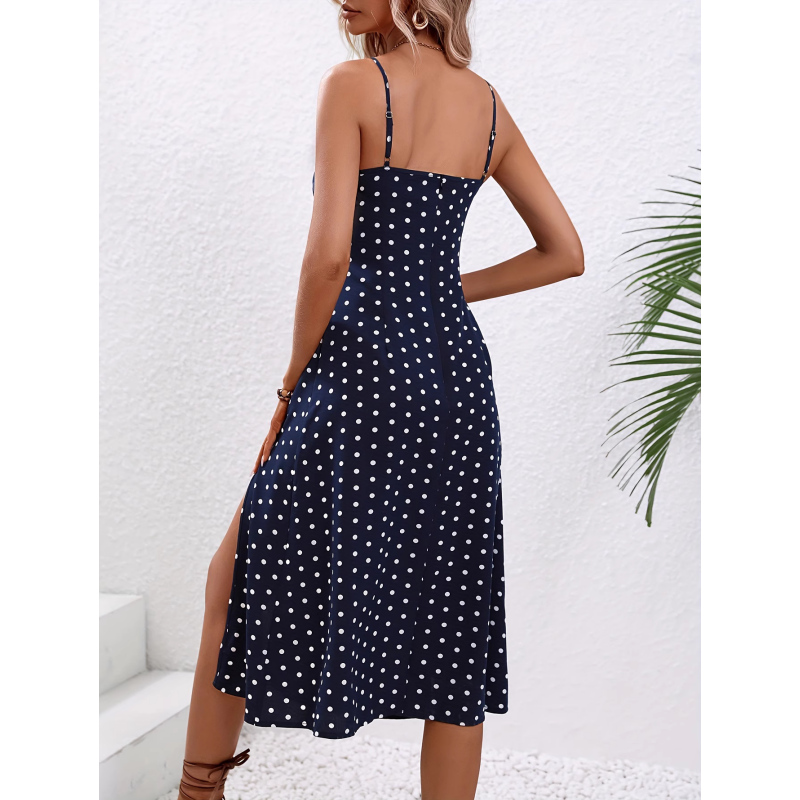 TENNV Printed Slip Dress