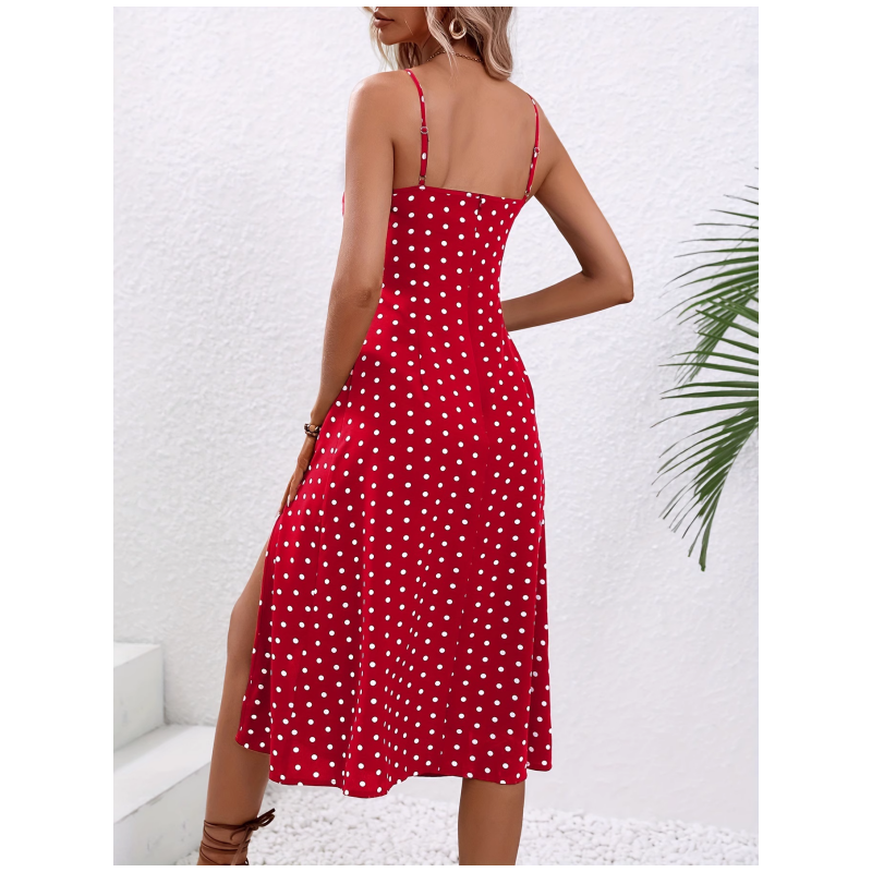 TENNV Printed Slip Dress