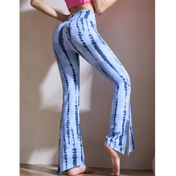 TERAB Yoga Pilates Printed Fitted Stretch Leggings