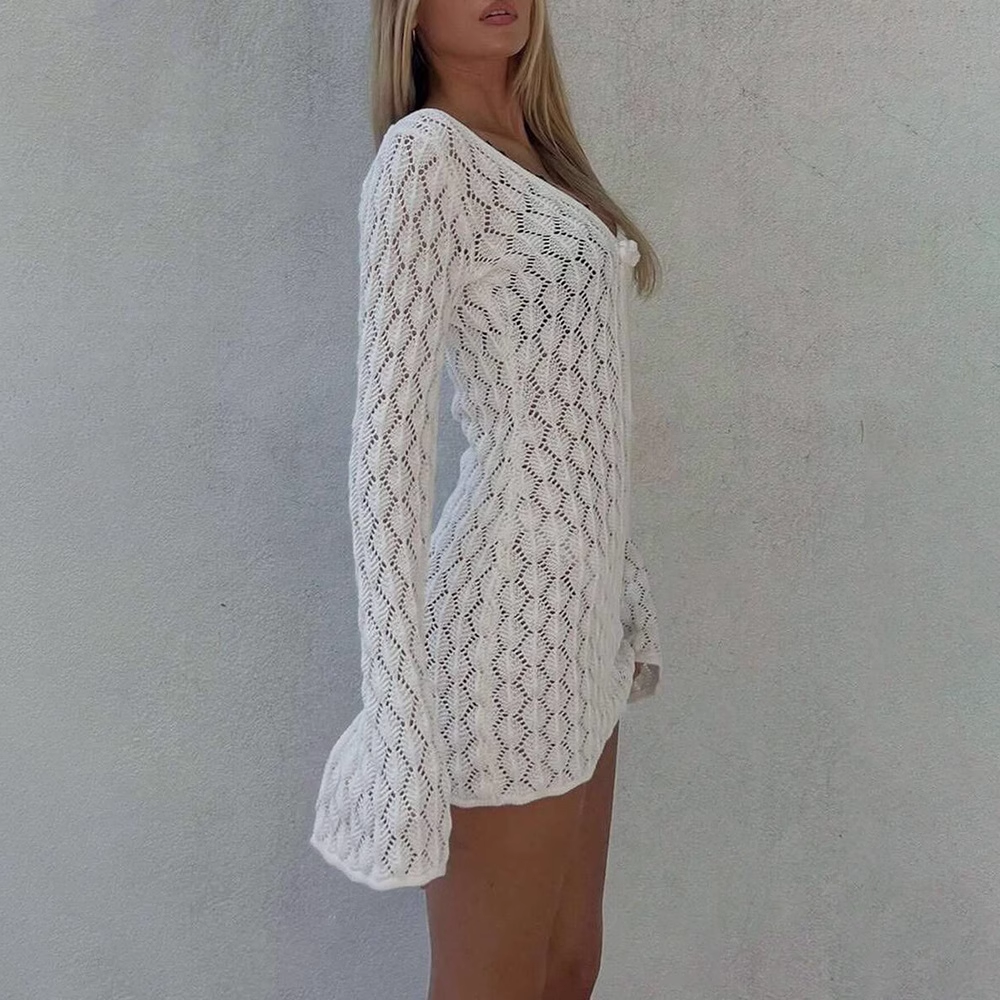 THRUA Cut Out Mini Dress