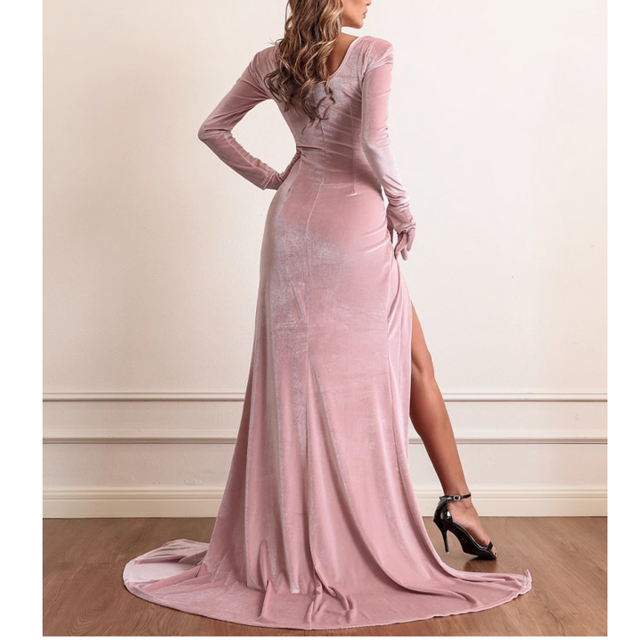 VAURI Slip Evening Dress Gown