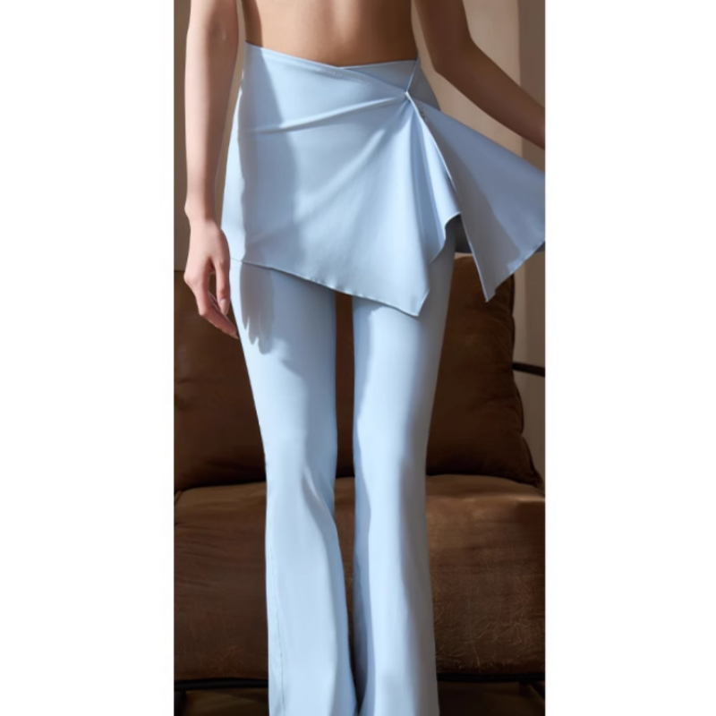 VOCBI Yoga Pilates Double Layers Fitted Stretch Leggings