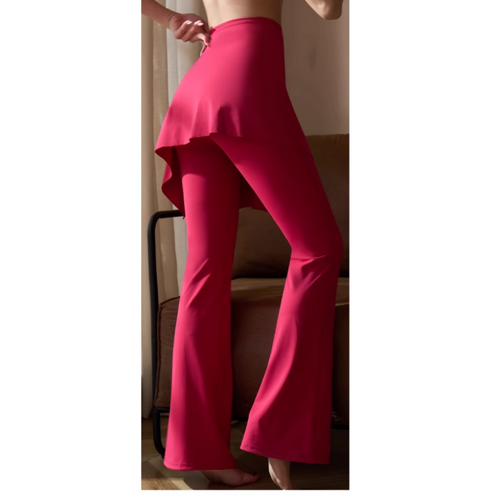 VOCBI Yoga Pilates Double Layers Fitted Stretch Leggings