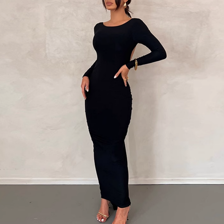 VUCHA Backless Evening Dress Gown