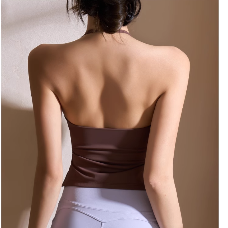 VUOTI Yoga Pilates Opening Fitted Sports Bra