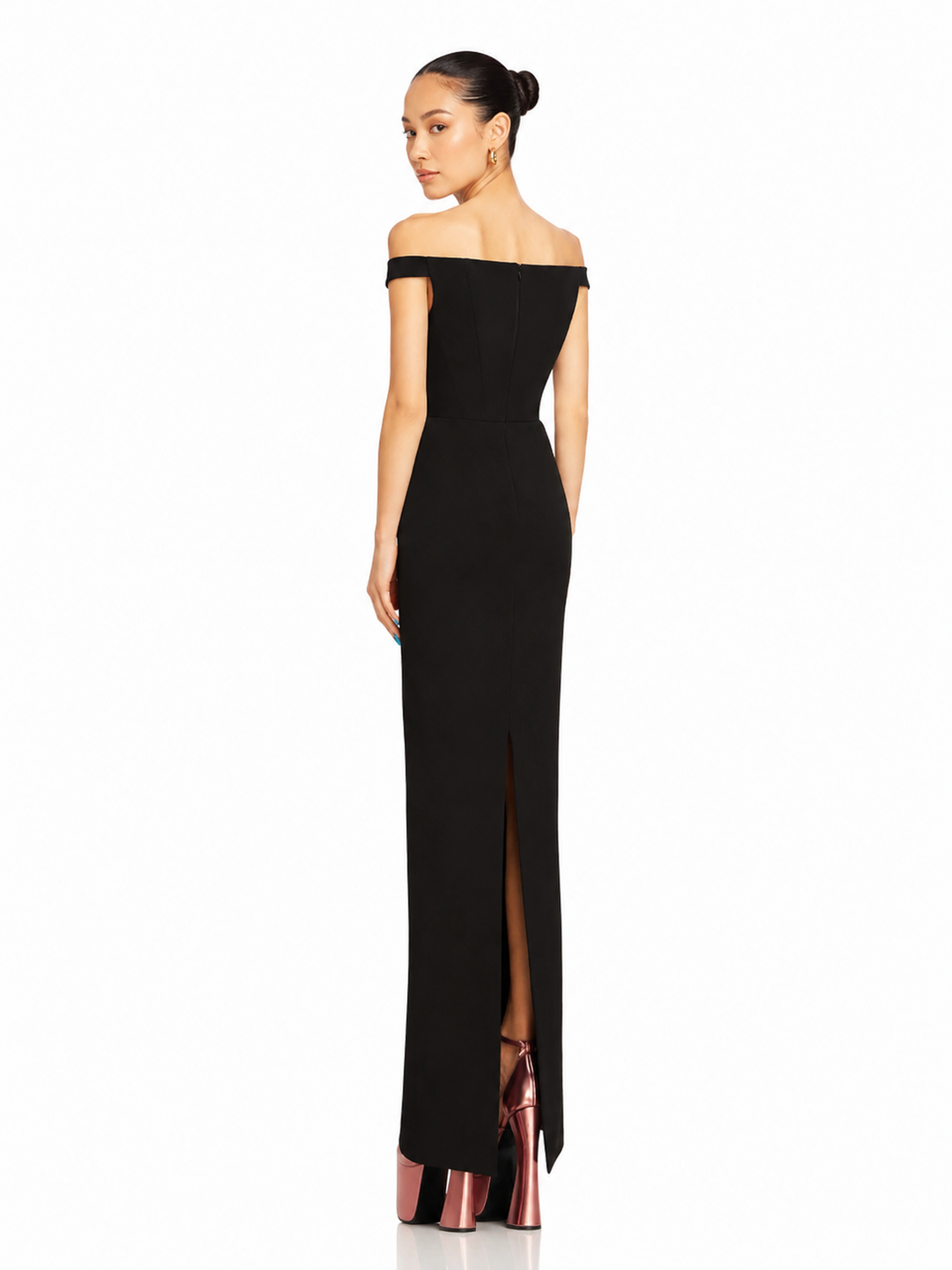 XAVRI Off-Shoulder Evening Dress Gown