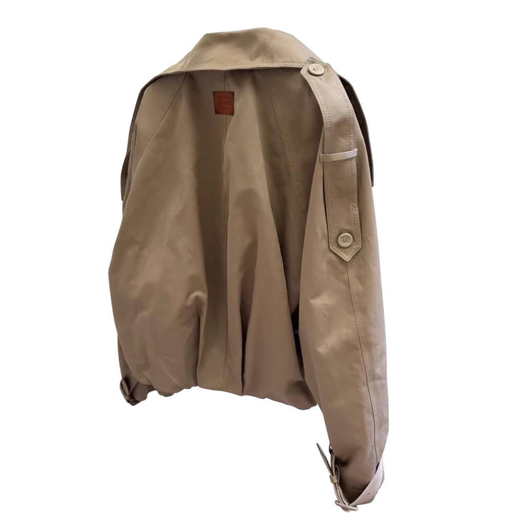 XUDAN Lapel Biker Jacket