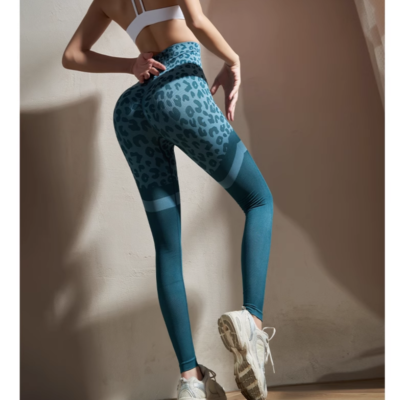 ZENAS Printed Fitted Stretch Leggings